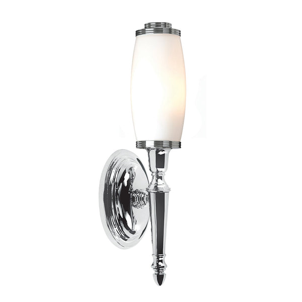 Dryden 5 IP44 Bathroom Wall Light in Polished Chrome