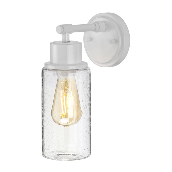 Morvah IP44 Bathroom Wall Light in White