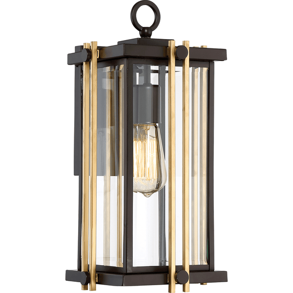 Goldenrod Medium Outdoor Wall Lantern in Western Bronze
