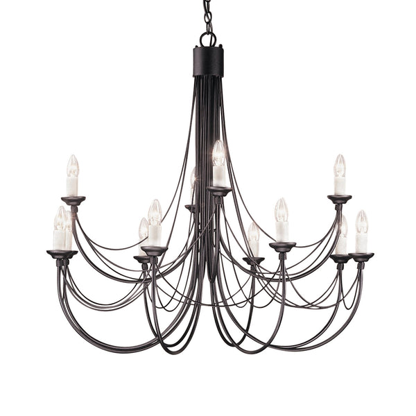 Carisbrooke Gothic 12 Light Chandelier