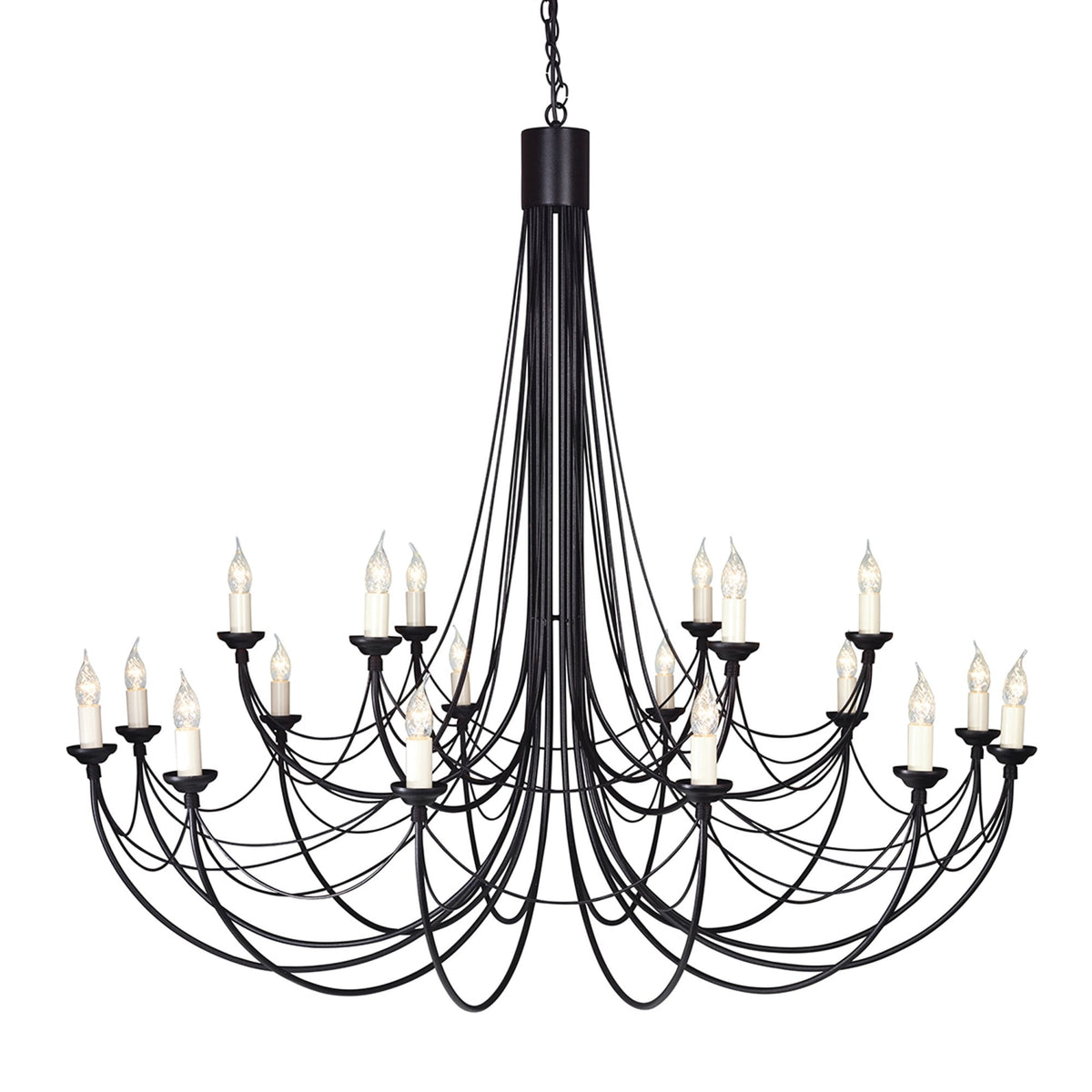 Carisbrooke Gothic 18 Light Chandelier