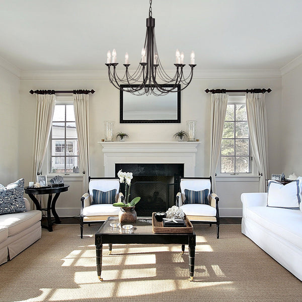 Carisbrooke Gothic 8 Light Chandelier