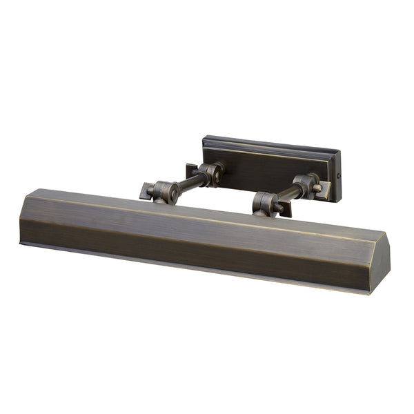 Chawton Medium Adjustable Picture Light in Dark Bronze