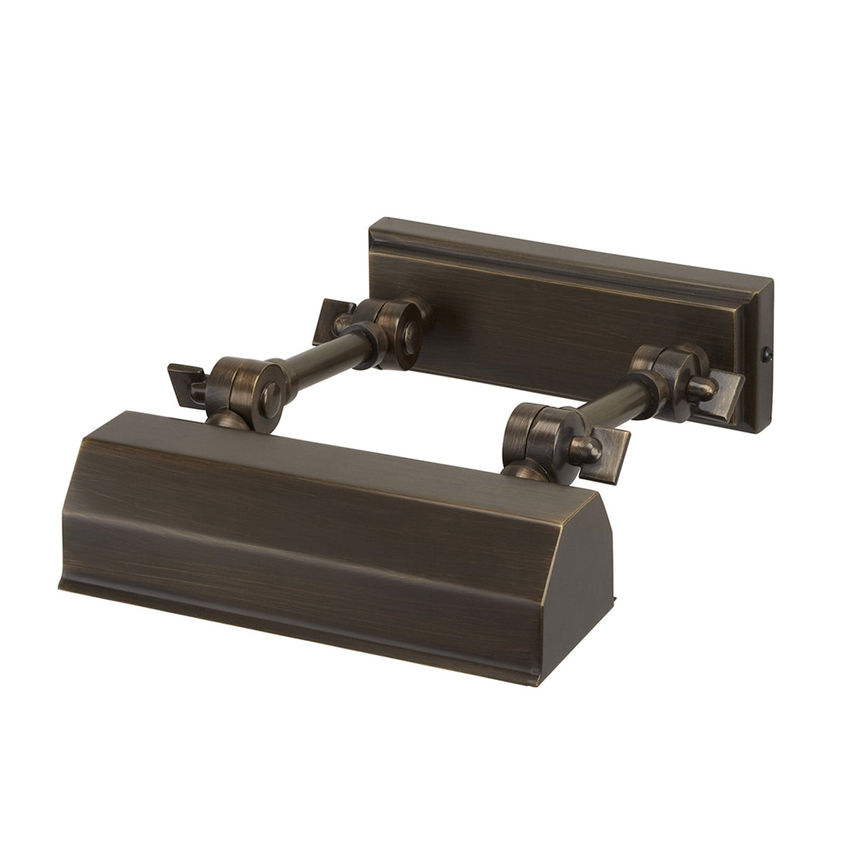Chawton Small Adjustable Picture Light in Dark Bronze