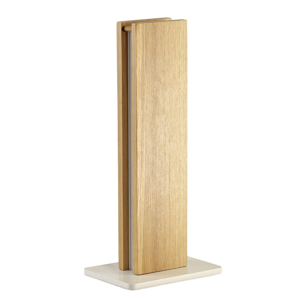 Rushford 2 x 6W LED Table Lamp in Medium Oak