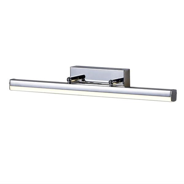 Harpford IP44 Small Adjustable LED Wall Light in Polished Chrome