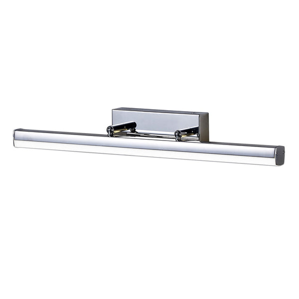 Harpford IP44 Medium Adjustable LED Wall Light in Polished Chrome