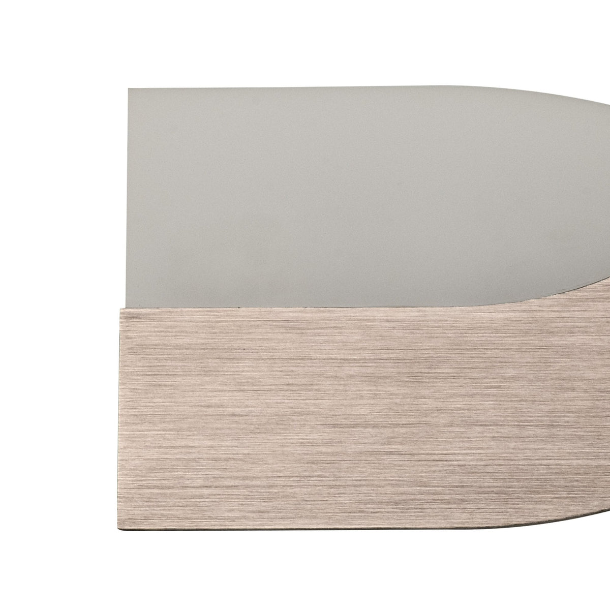 Instow 8W LED Wall Light in Brushed Brown with Frosted Glass