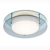 Kellaton IP44 LED Ceiling Light with Smoked Ring