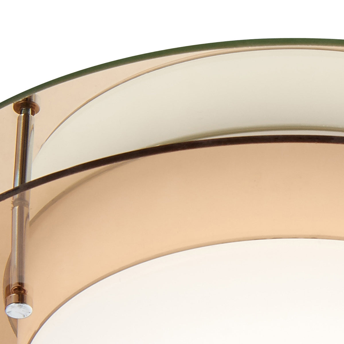 Kellaton IP44 LED Ceiling Light with Amber Ring