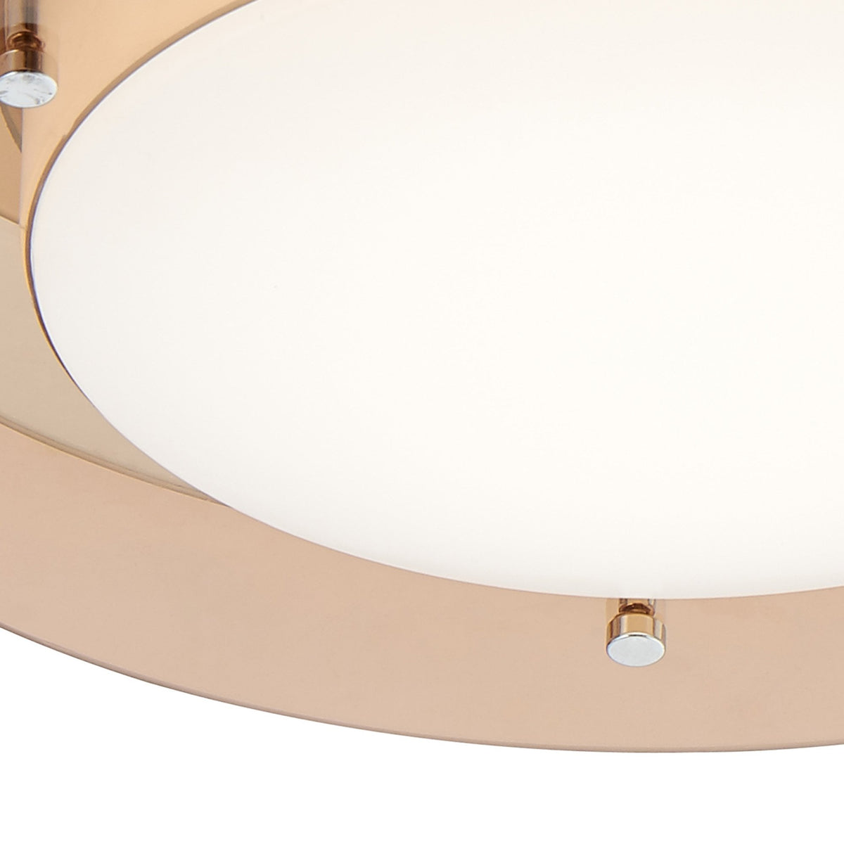 Kellaton IP44 LED Ceiling Light with Amber Ring