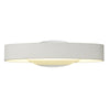Lapford 6W LED Wall Light in White and Polished Chrome