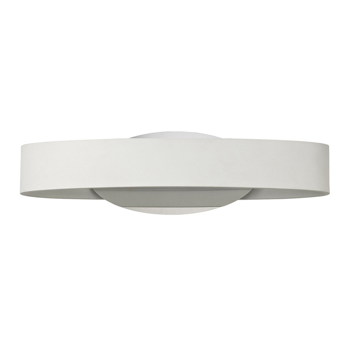 Lapford 6W LED Wall Light in White and Polished Chrome