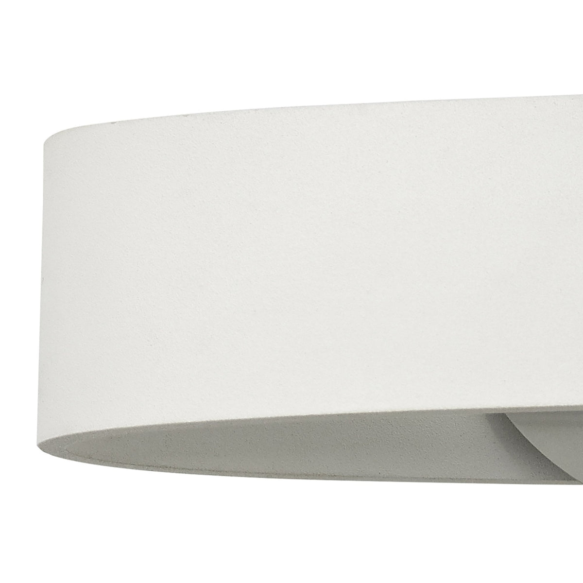 Lapford 6W LED Wall Light in White and Polished Chrome