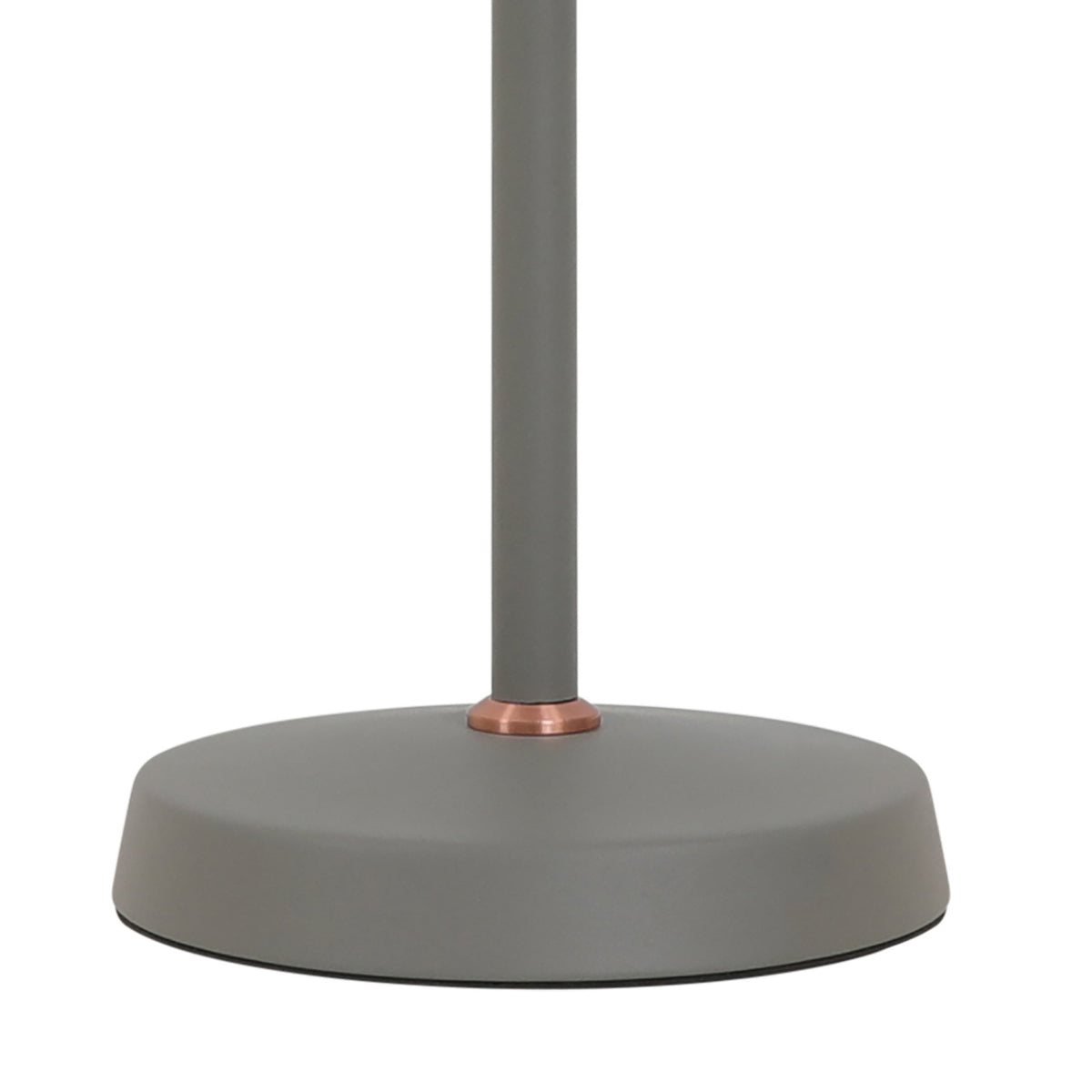 Modbury Adjustable Table Lamp in Textured Grey & Copper