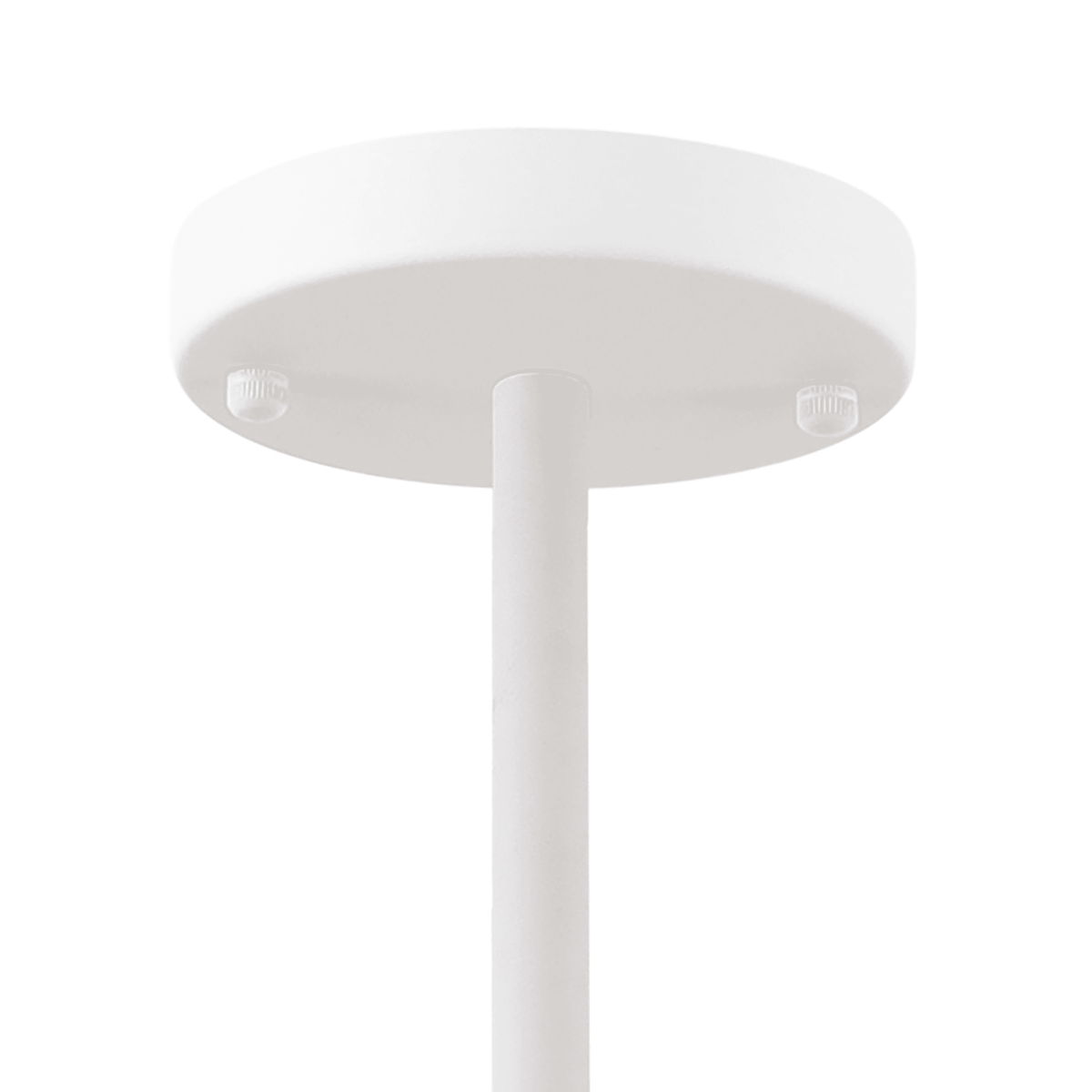 Modbury Telescopic 5 Light Pendant in Textured White & Satin Nickel