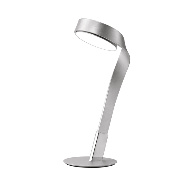 Virginstow 10W LED Table Lamp in Silver and Polished Chrome