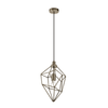 Dunterton Medium E27 Pendant in Antique Brass