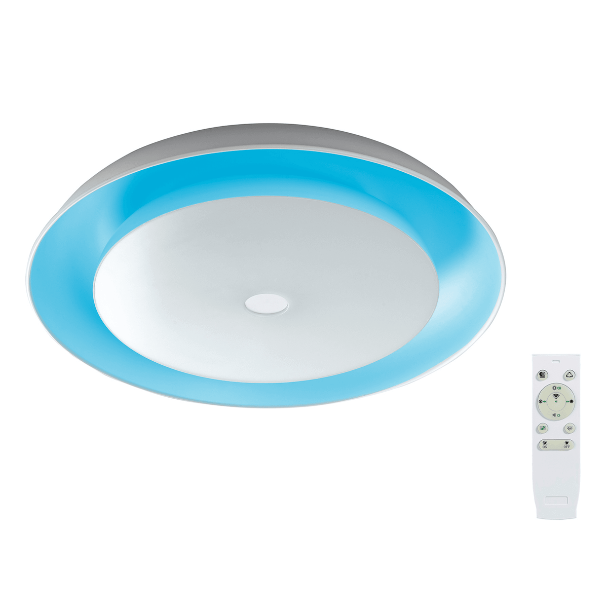 Galmpton Ceiling 36W LED RGB and Tuneable White with Built in Speaker