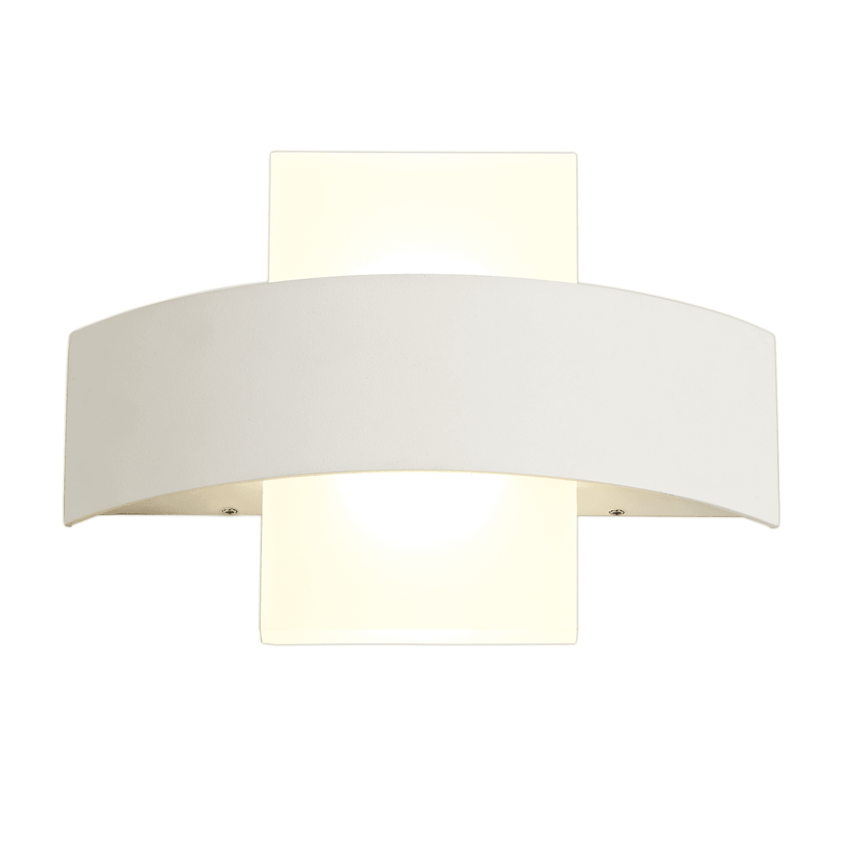 Tawstock Up and Down 2 x 5W LED IP54 Wall Light in Sand White