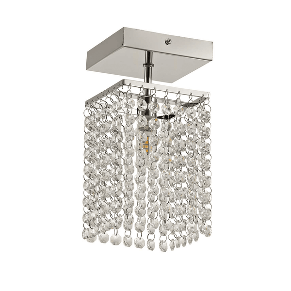 Cranbrook G9 IP44 Ceiling Light in Polished Chrome and Crystal