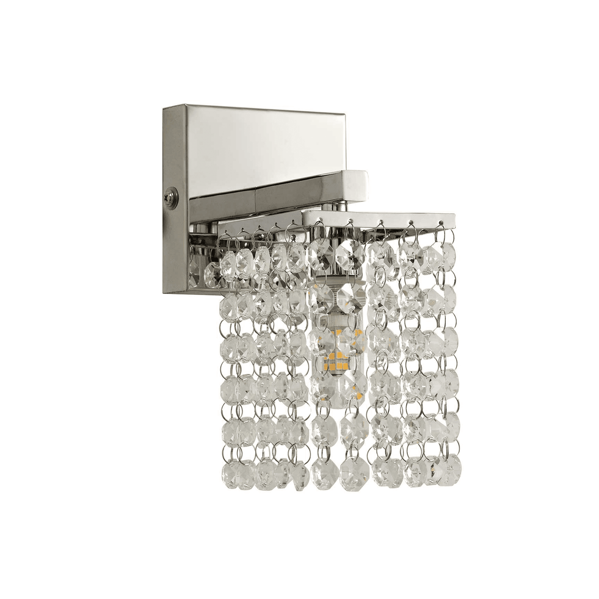 Cranbrook G9 IP44 Wall Light inPolished Chrome and Crystal