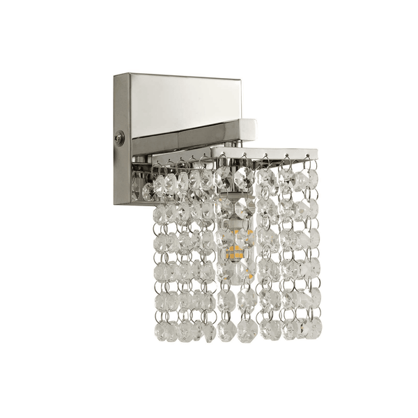 Cranbrook G9 IP44 Wall Light inPolished Chrome and Crystal