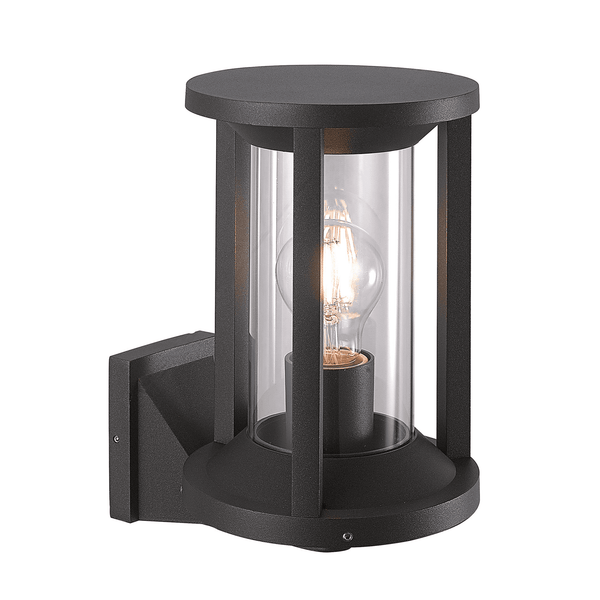 Lifton Exterior IP65 Wall Lamp Lantern in Anthracite