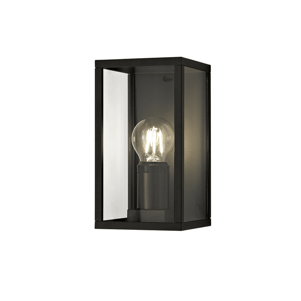 Meavy IP54 Outdoor Wall Light in Graphite Black