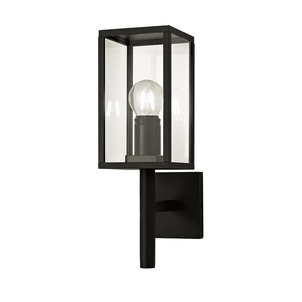 Meavy IP54 Exterior Up Wall Light in Graphite Black
