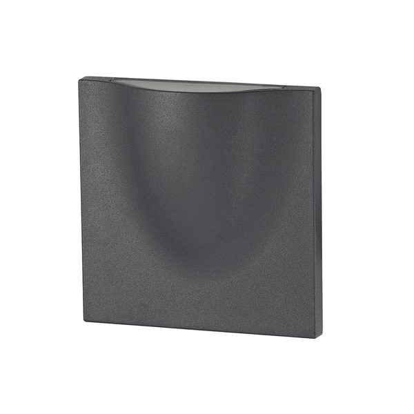 Wrangaton Wall 6W LED IP54 Lamp in Anthracite