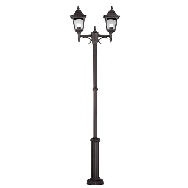 Chapel Exterior IP44 Twin Lamp Post