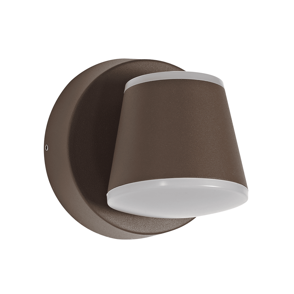 Yelland 2 x 6W LED IP54 Wall Light in Dark Brown