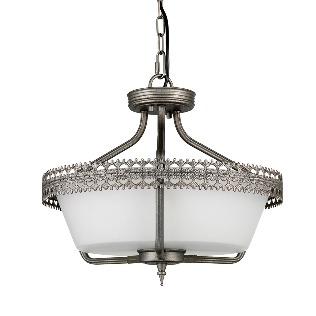 Crown Duo Mount Semi-Flush or Pendant Light