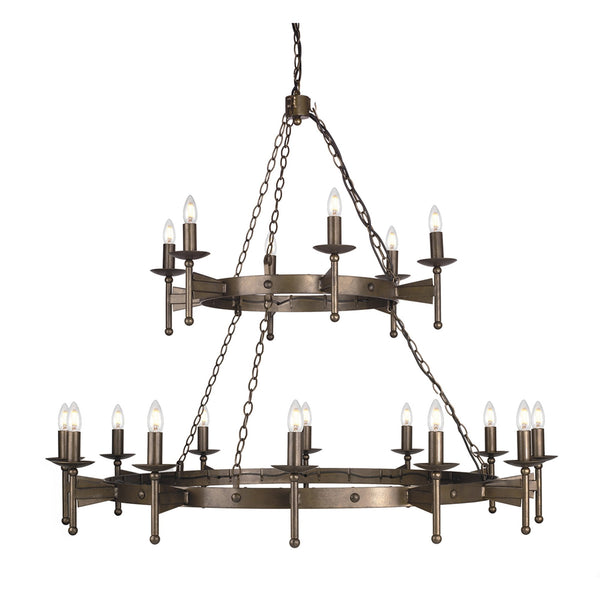 Cromwell Medieval Style 18 Light Chandelier