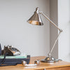 Provence Table Lamp in Polished Nickel