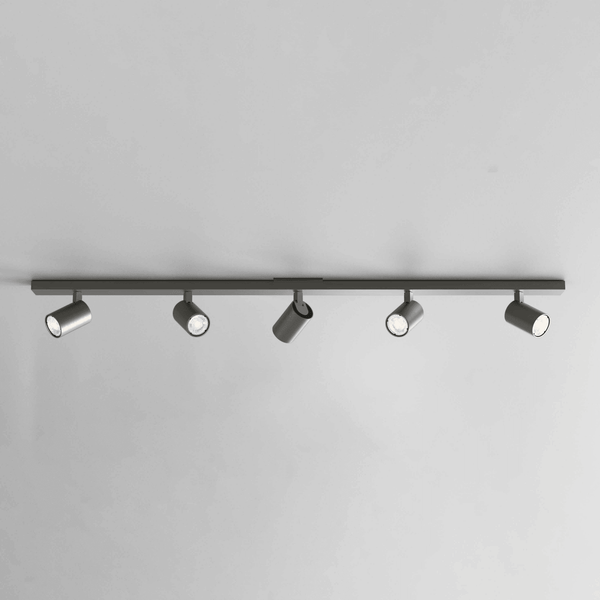 Ascoli Five Light Bar Spotlight in Matt Black