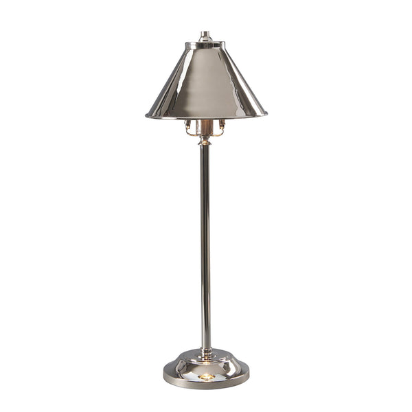Provence Stick Lamp in Polished Nickel