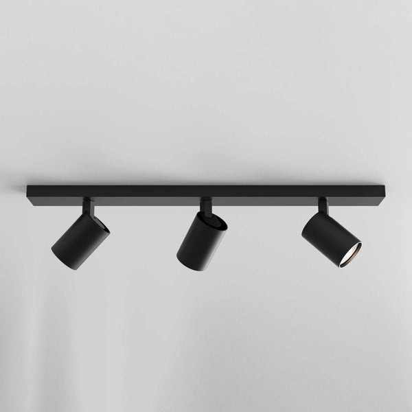 Ascoli Triple Bar Spotlight in Matt Black