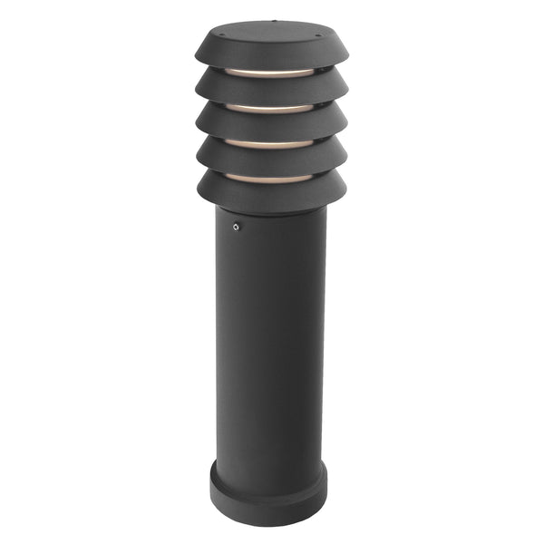 Alta Medium Bollard Light in Black