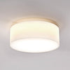 Cambria 380 White Fabric Ceiling Light