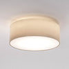 Cambria 380 Putty Fabric Ceiling Light