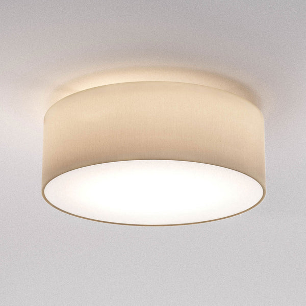 Cambria 380 Putty Fabric Ceiling Light