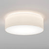 Cambria 580 White Fabric Ceiling Light