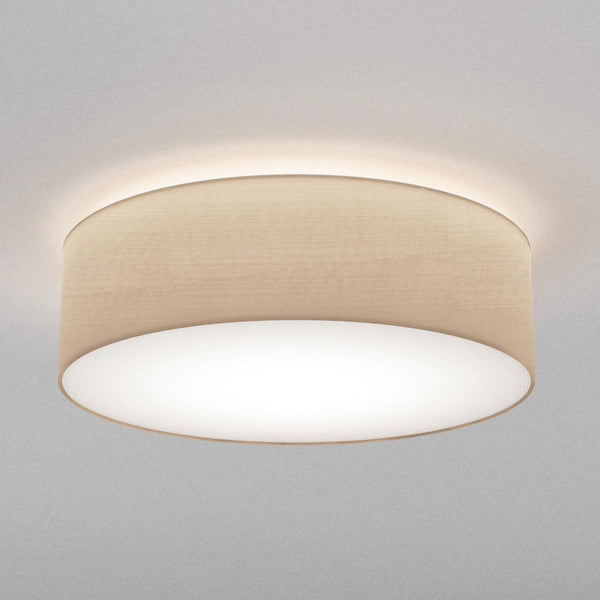 Cambria 580 Putty Fabric Ceiling Light