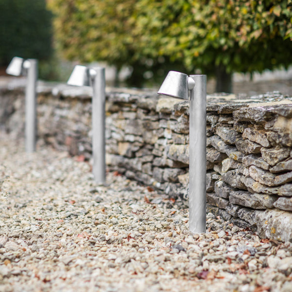 St Ives Galvanised GU10 Mast Path Light