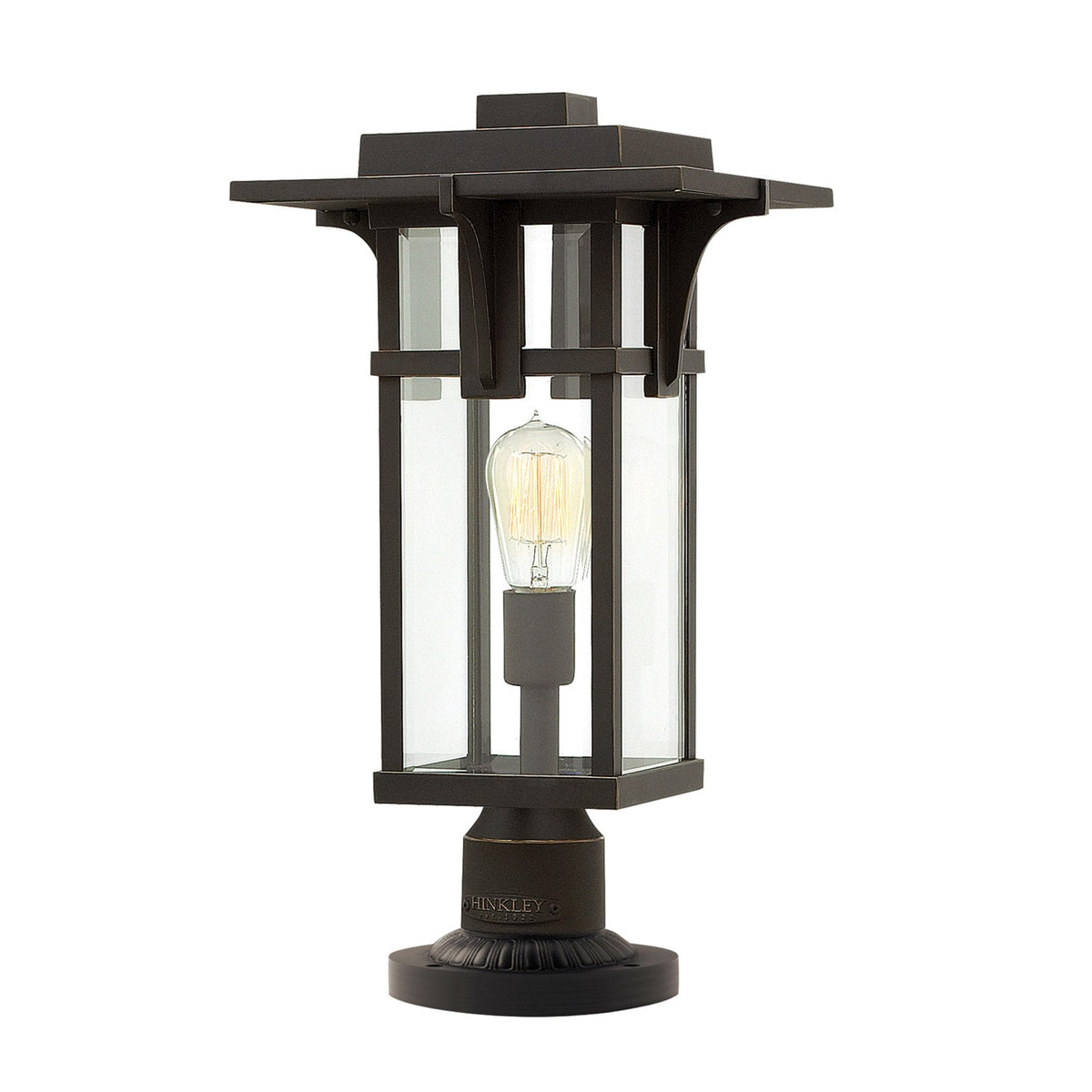 Manhattan Pedestal in Oil Rubbed Bronze