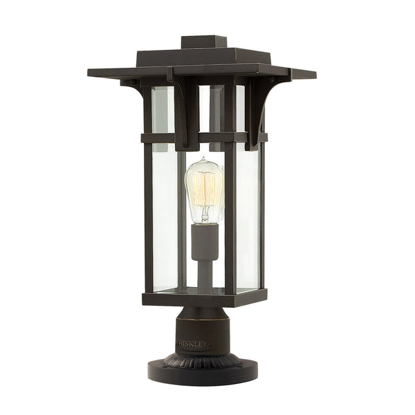 Manhattan Pedestal in Oil Rubbed Bronze