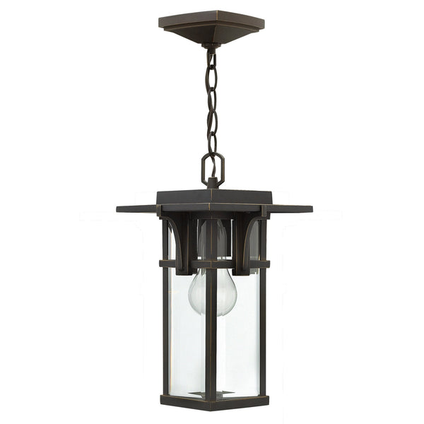 Manhattan Chain Lantern in Oil Rubbed Bronze