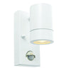 Palin PIR Down Wall Light IP44 in White